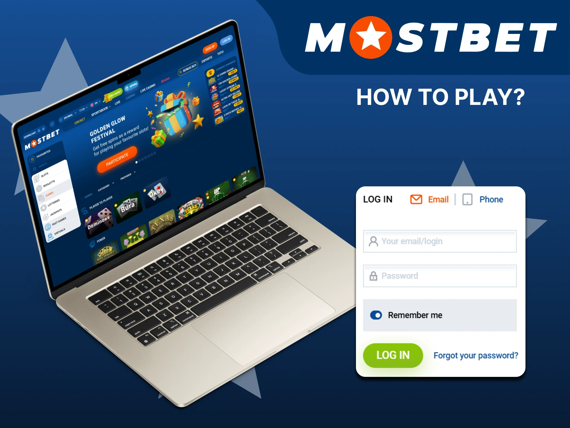 Learn how to play card games on the Mostbet platform.