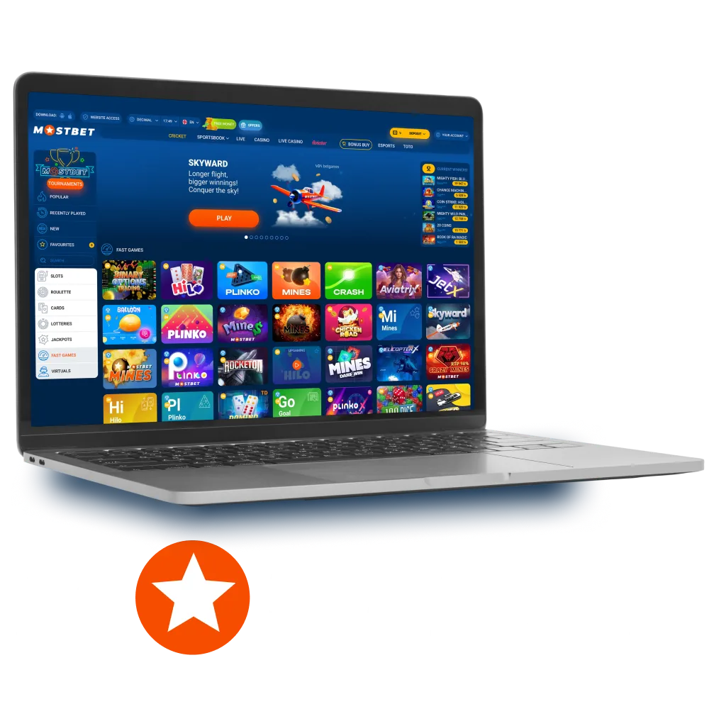Dive into over 500 fast games on Mostbet, featuring top providers and thrilling bonuses.